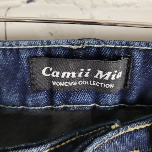 CAMII MIA | fleece lined skinny denim jeans - Picture 8 of 10